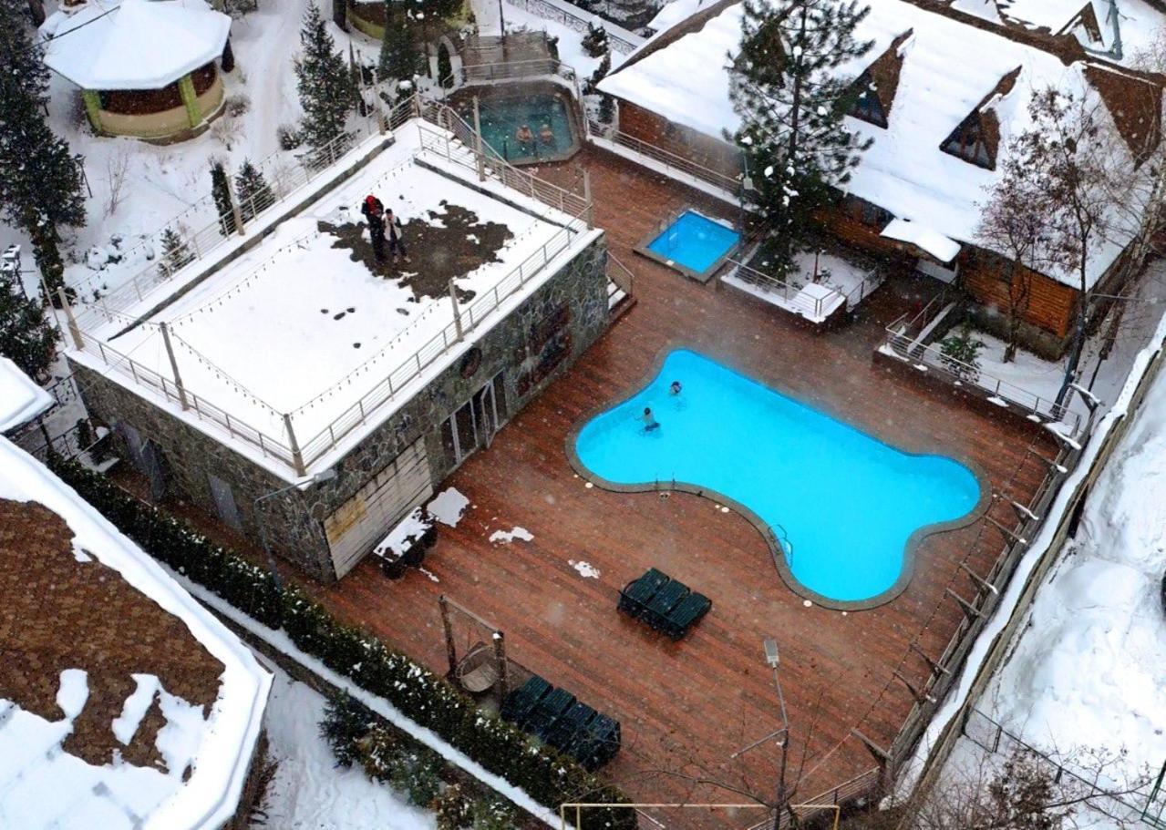 ホテル Тау-House Kok-Shoky エクステリア 写真